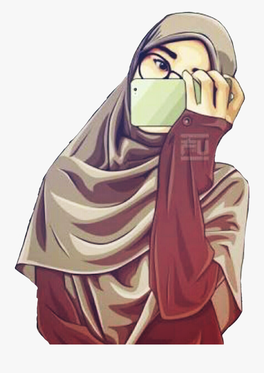 30 Ide Keren Cute Hijab Girl Profile Pic Cartoon  Goldu 