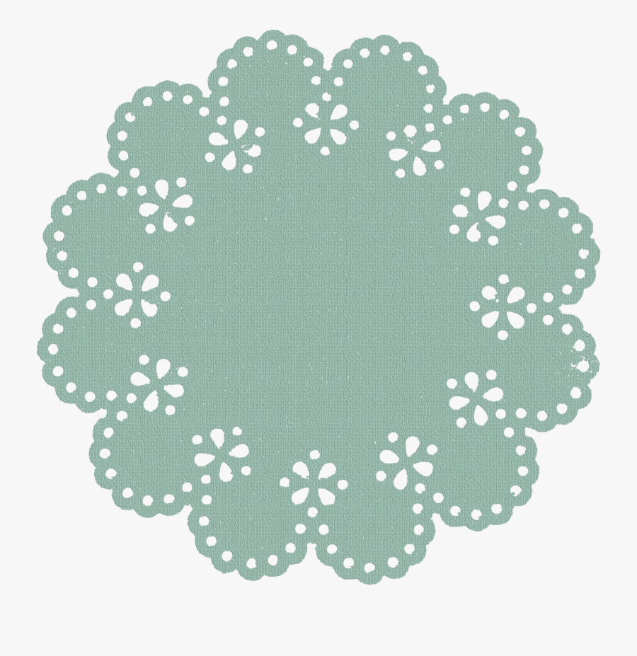 Transparent Lace Doily Clipart - Escalope Png, Transparent Clipart