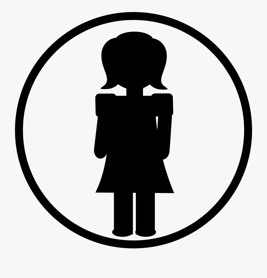 Clipart Woman Circle - Presentation Icon In Circle, Transparent Clipart