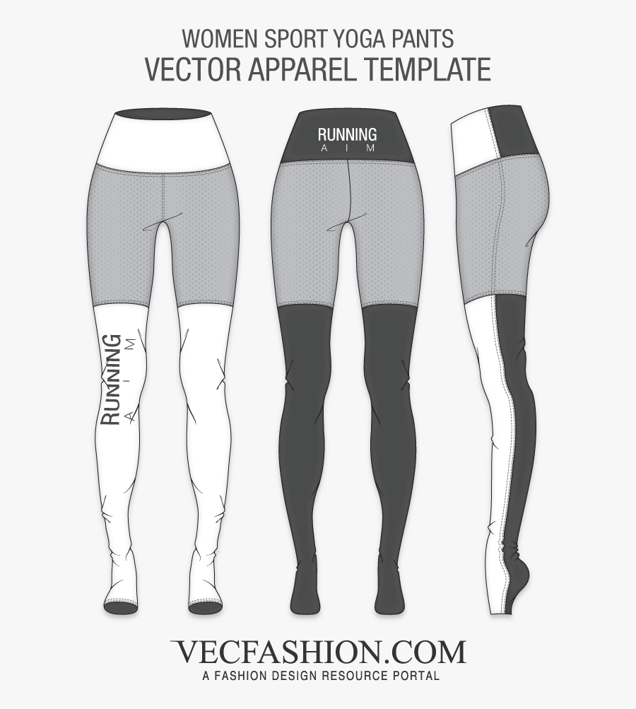 Clipart Pants Pant - White Round Neck T Shirt Front And Back, Transparent Clipart