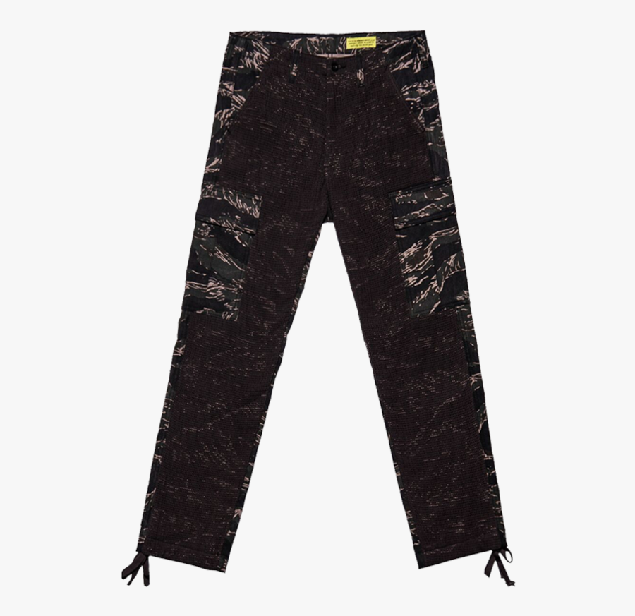 Siberia Hills Tiger Camo Cargo Pants Made From Japanese - Pocket, Transparent Clipart