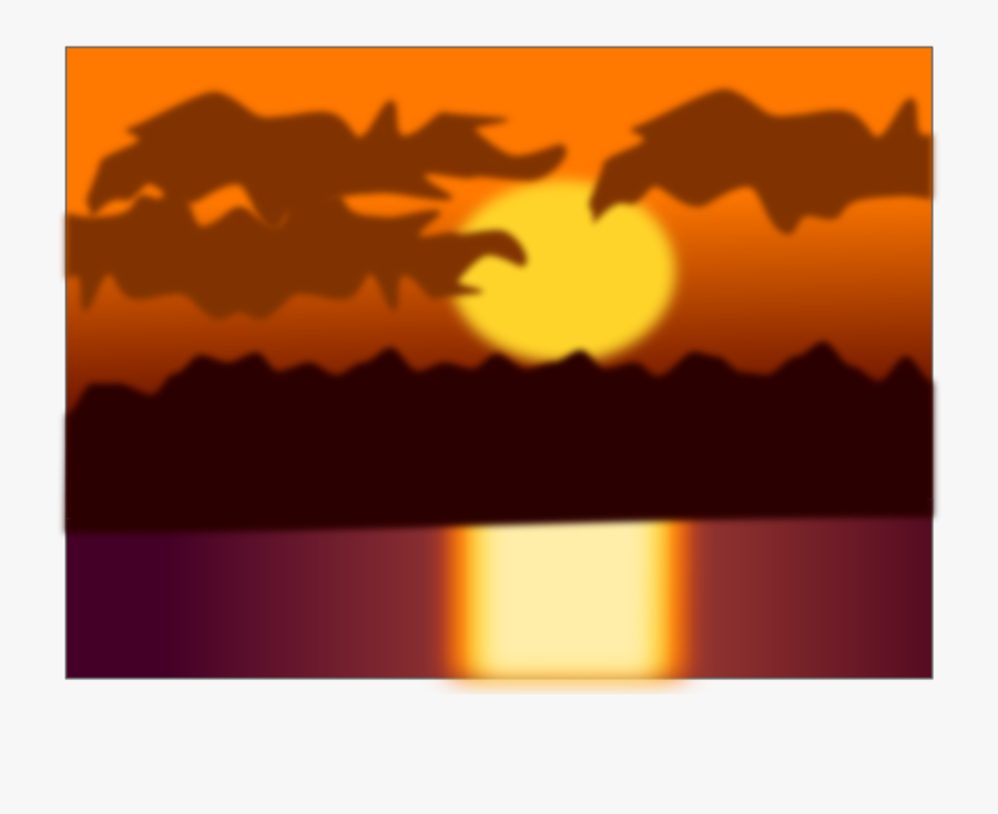 Dusk Clipart, Transparent Clipart