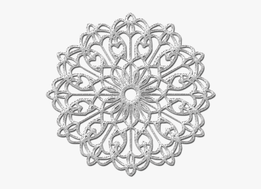 Transparent Doily Png - Lace Flower Transparent Background, Transparent Clipart