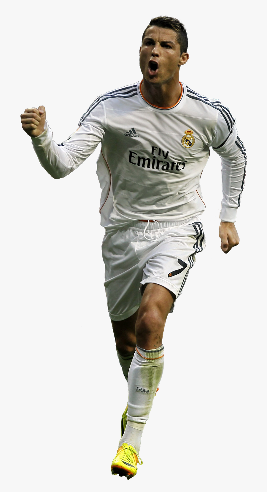 Cristiano Ronaldo Portugal National Football Team Real - Cristiano Ronaldo Real Madrid Png, Transparent Clipart