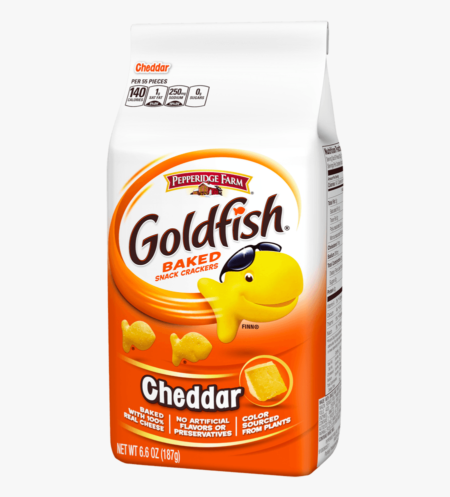 Goldfish Cheddar Bag - Pepperidge Farm Goldfish, Transparent Clipart