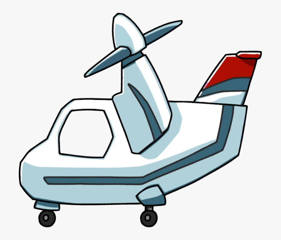 Clipart Plane Prop - Planes In Scribblenauts, Transparent Clipart