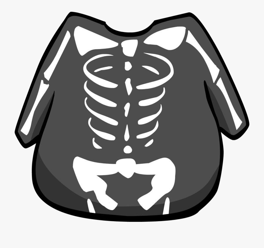 Clipart Freeuse Library History Drawing Skeleton - Club Penguin Skeleton Costume, Transparent Clipart