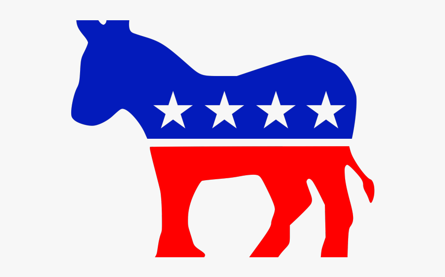 Democratic Party America Logo, Transparent Clipart