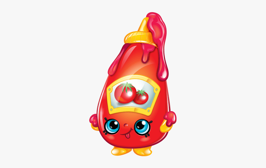 Pantry Tommyketchup Shopkins Picture - Shopkins Season 1 Tommy Ketchup, Transparent Clipart