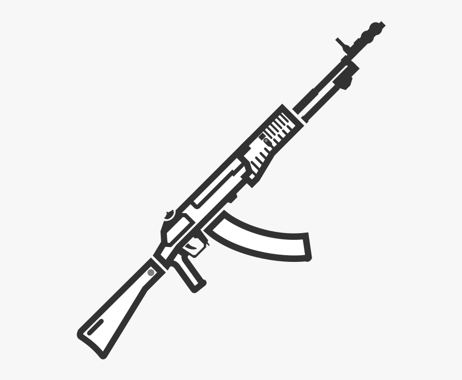 Surviv - Io Wiki - Assault Rifle, Transparent Clipart
