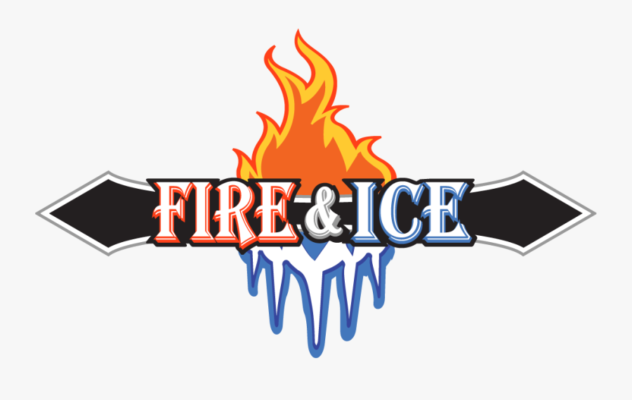 Fire And Ice Logo, Transparent Clipart