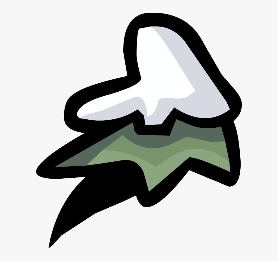 Pine Tree Snow Fort, Transparent Clipart