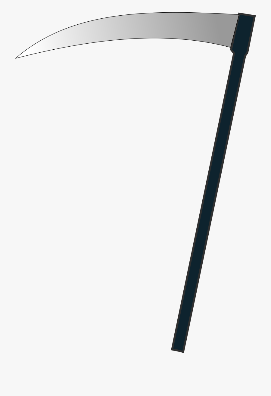 Scythe Icon - Grim Reaper Weapon Clip Art, Transparent Clipart