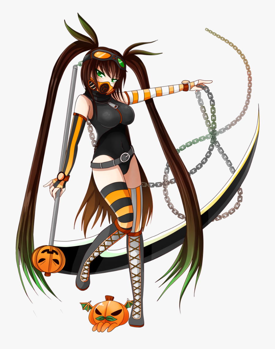 Transparent Scythe Clipart - Gacha World Gacha Resort, Transparent Clipart