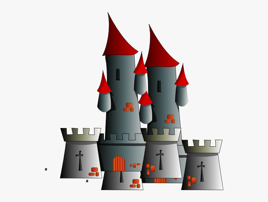 Castle Clip Art, Transparent Clipart