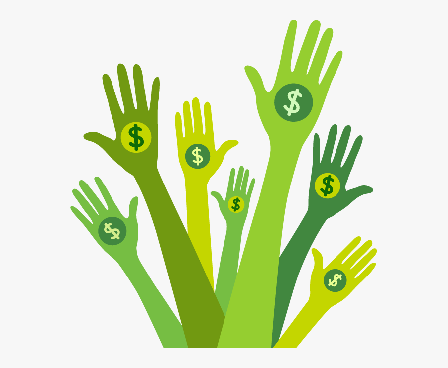 Donate Money, Transparent Clipart