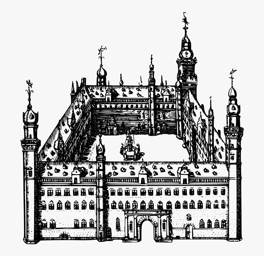 Palace Clipart Fort - Illustration, Transparent Clipart