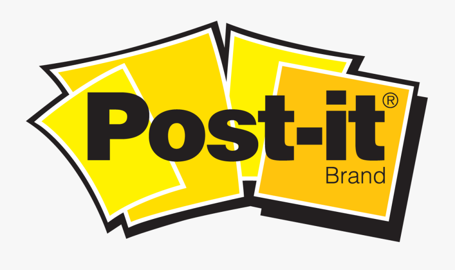 Post-it - Post It Note Logo, Transparent Clipart
