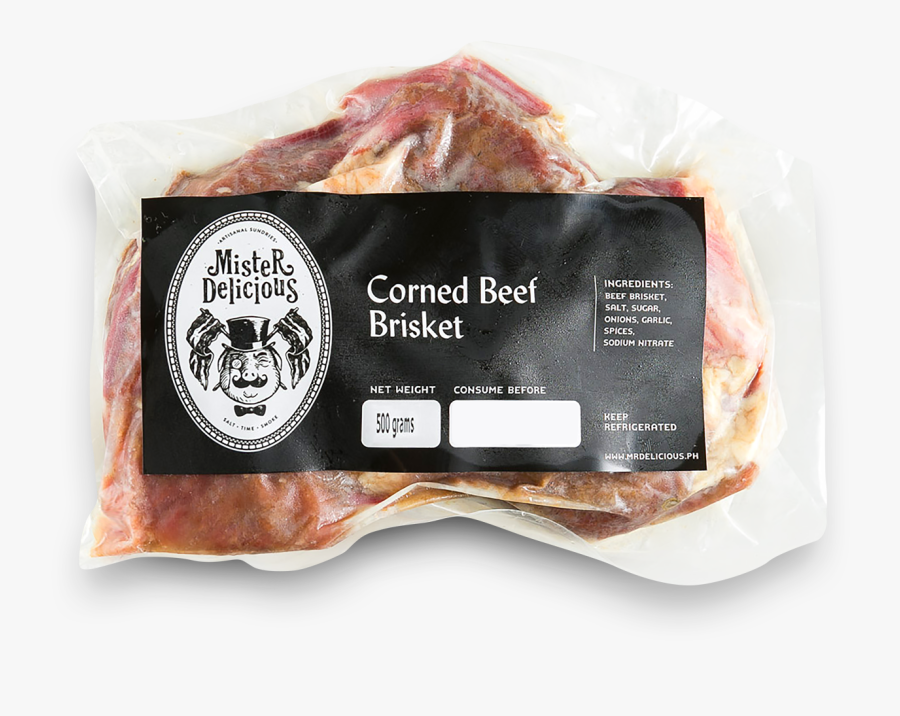Corned Beef Brisket - 500 Gram Beef Brisket, Transparent Clipart