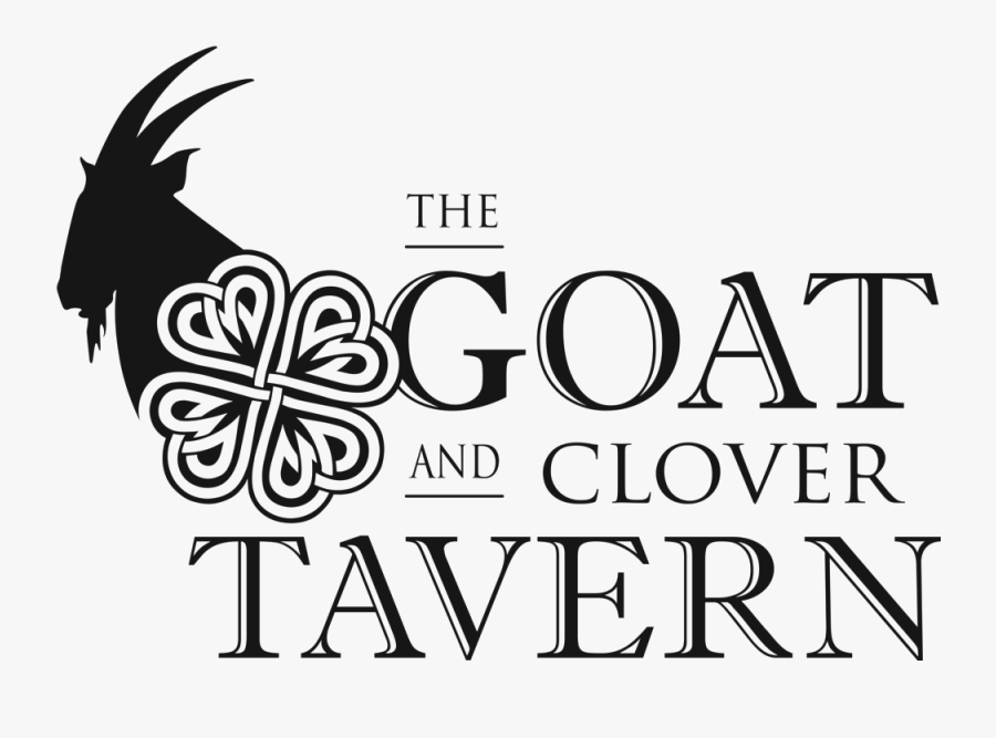 Goat & Clover Big Black - Good Vibes Good Energy, Transparent Clipart