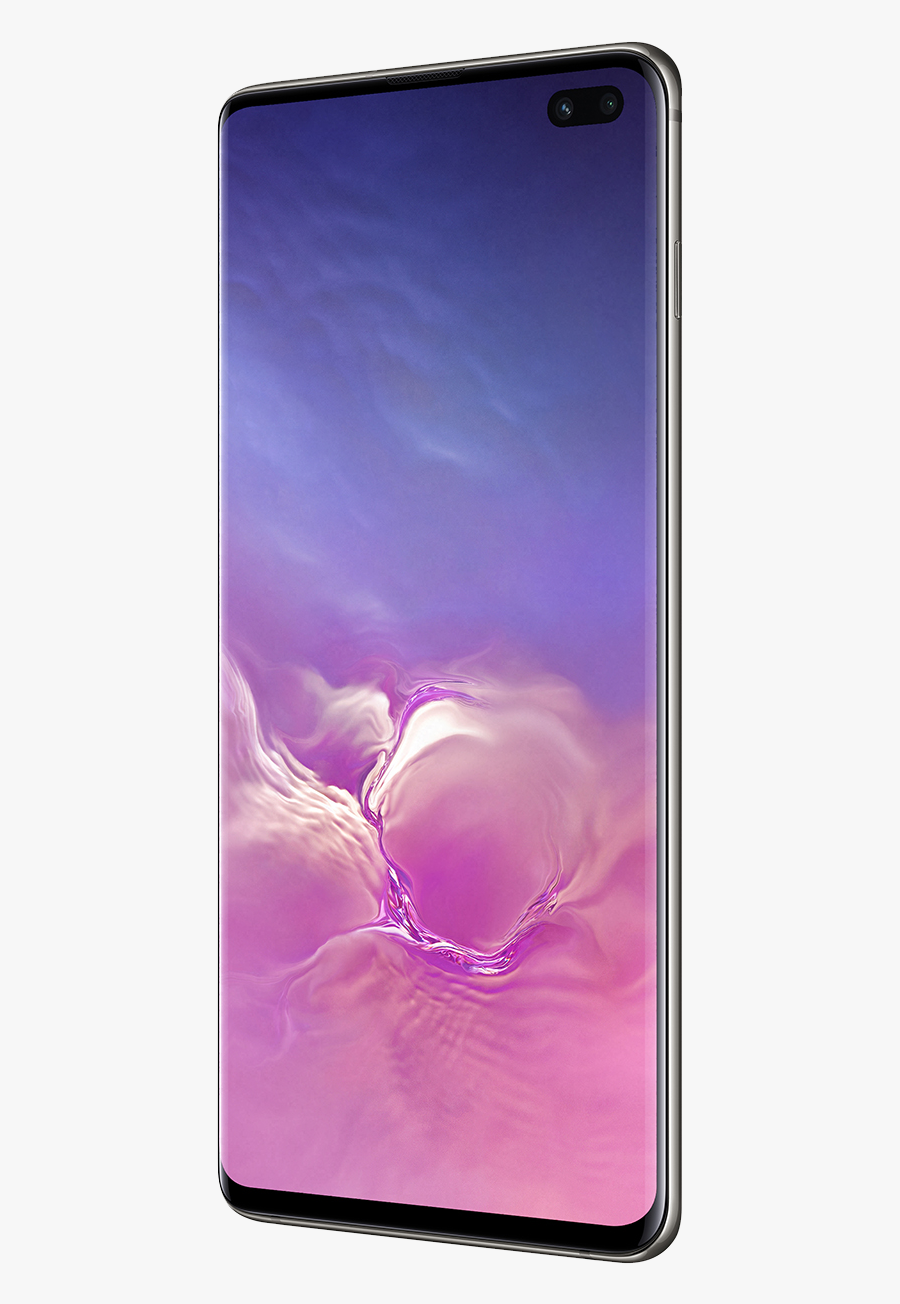 Samsung Galaxy S10 Ceramic Black Side Png Image - Samsung Galaxy S10 Png, Transparent Clipart