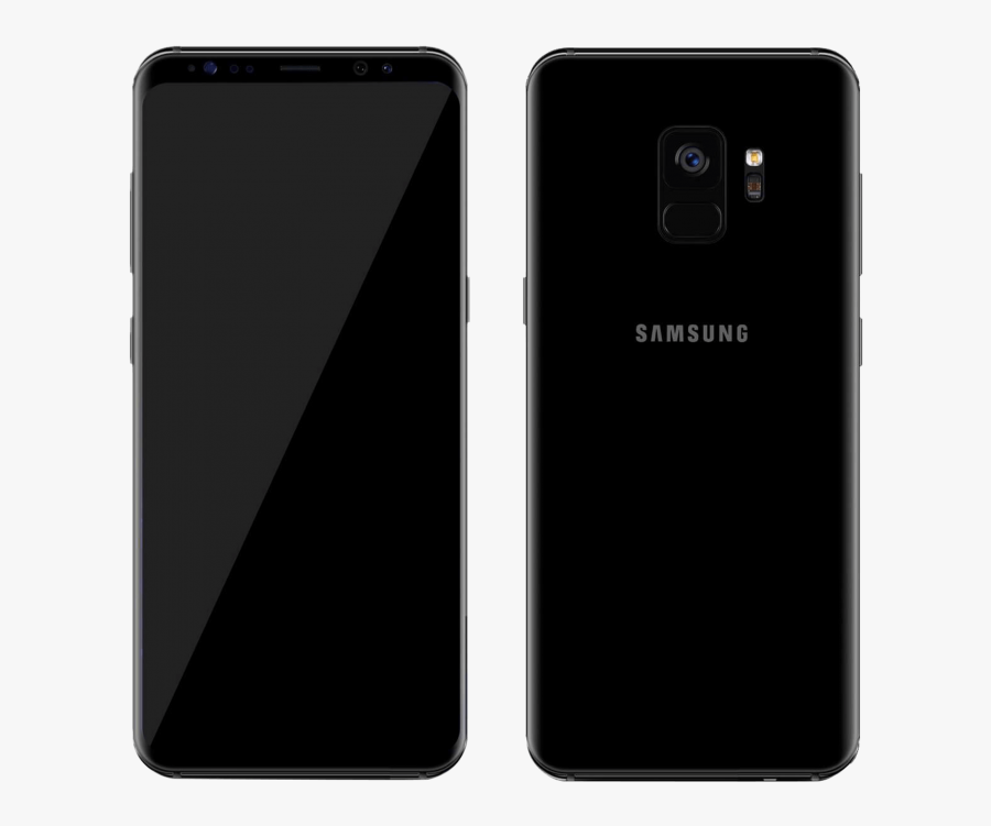 Samsung Galaxy C8 Black, Transparent Clipart