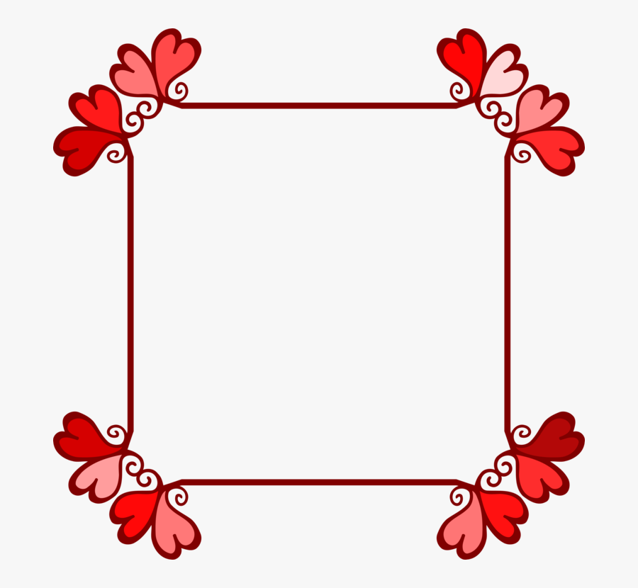 Picture Frame,heart,ornament, Transparent Clipart