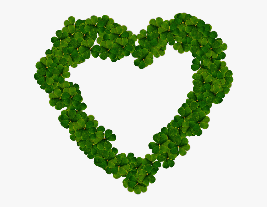 Green Love Heart Png, Transparent Clipart