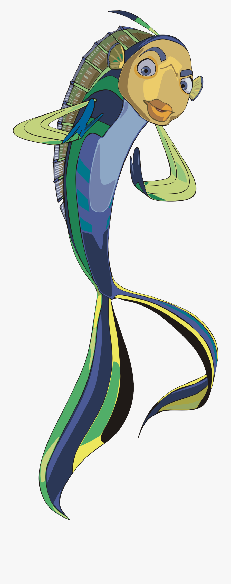 Oscar Clipart Equipment - Shark Tale Oscar Transparent, Transparent Clipart