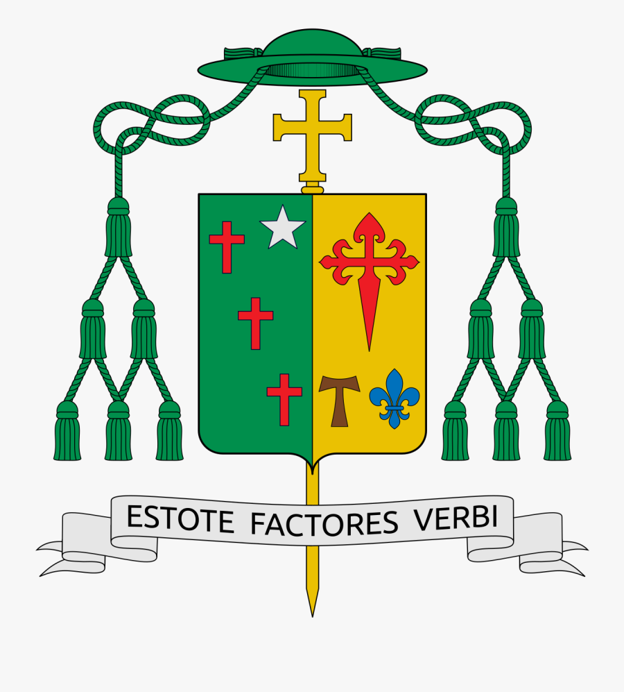 Bishop Oscar Jaime Florencio Clipart , Png Download - Coat Of Arms Of Bishop Julito Cortes, Transparent Clipart