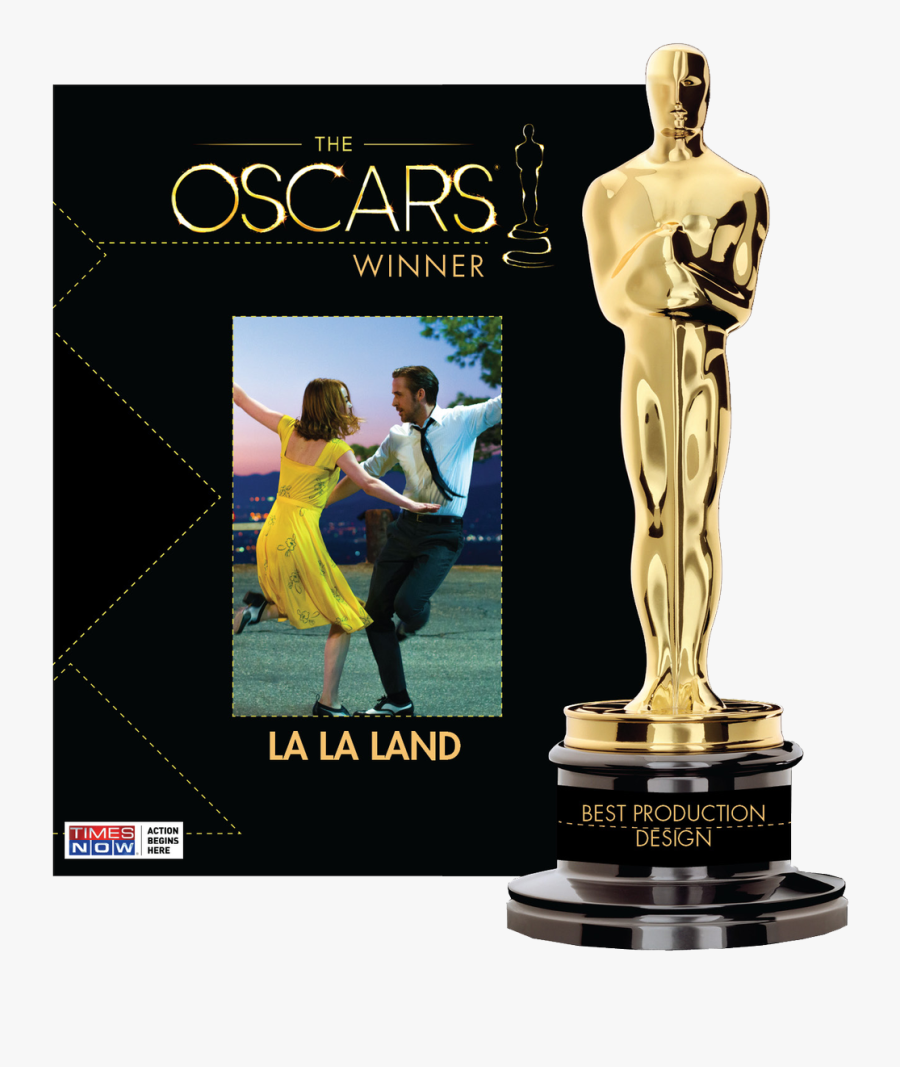 Transparent Oscar Trophy Png - Academy Award, Transparent Clipart
