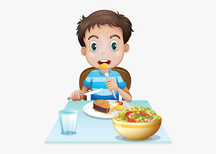 Eating Free Clipart Graphics Images And Photos Easy - Girl Eating Breakfast Clipart, Transparent Clipart