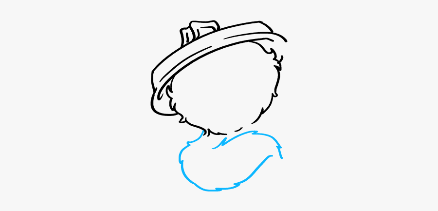 How To Draw Oscar Grouch From Sesame Street - Drawing Oscar Sesame Street, Transparent Clipart