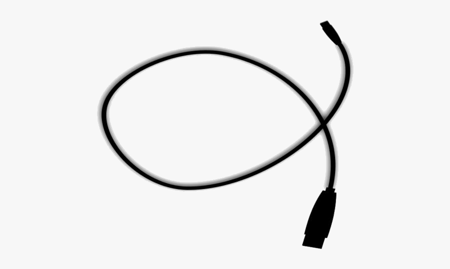 Black Cable Wire Clipart Png, Cable Wire Transparent - Drawing, Transparent Clipart