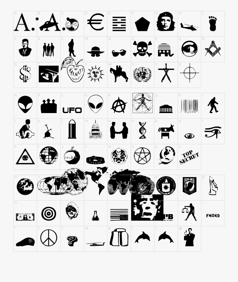 Clip Art Illuminati Font - Illuminati Font, Transparent Clipart