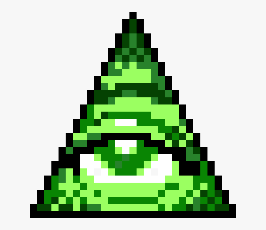 Illuminati Pixel Art, Transparent Clipart