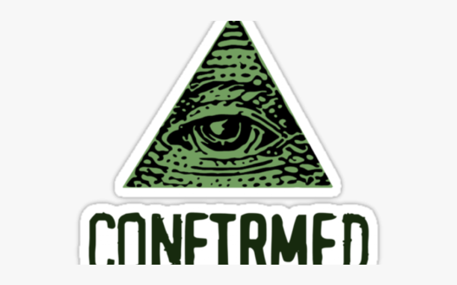 Illuminati Triangle Cliparts - Illuminati Sticker, Transparent Clipart