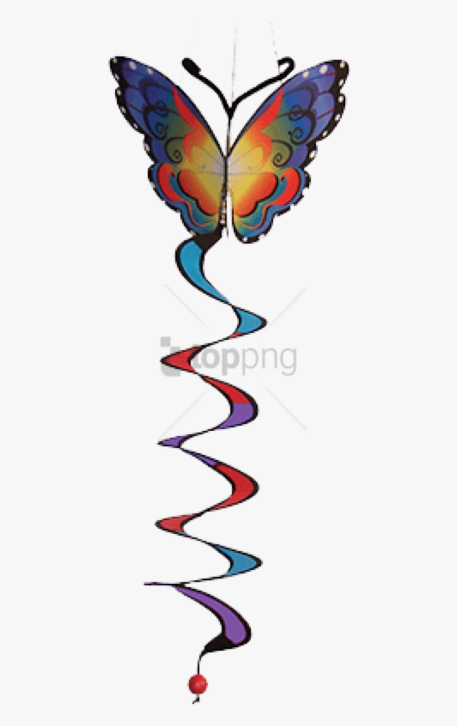 Free Png Fancy Butterfly Theme Twister - In The Breeze, Transparent Clipart