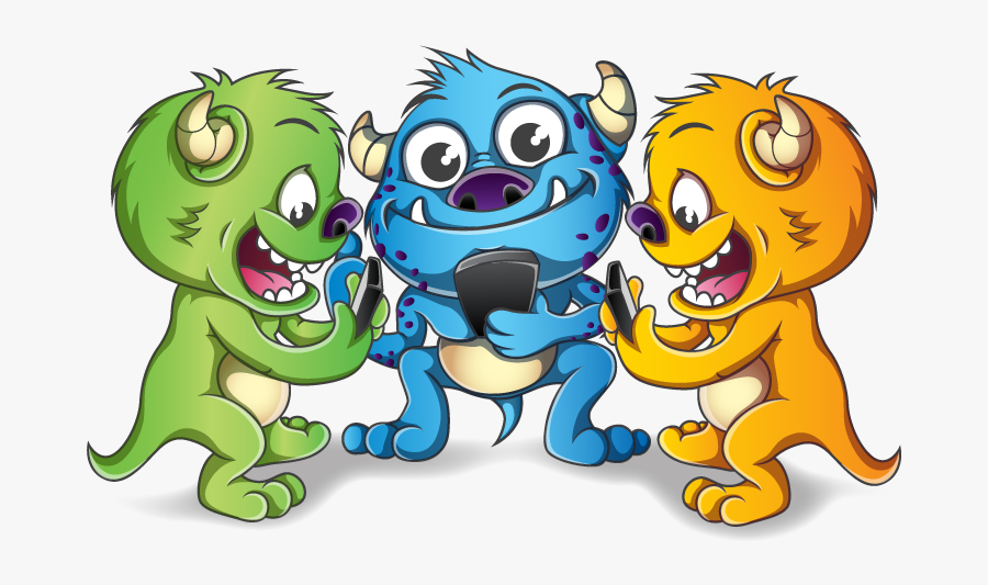 Mobile Mesh Games Monsters - Video Game, Transparent Clipart