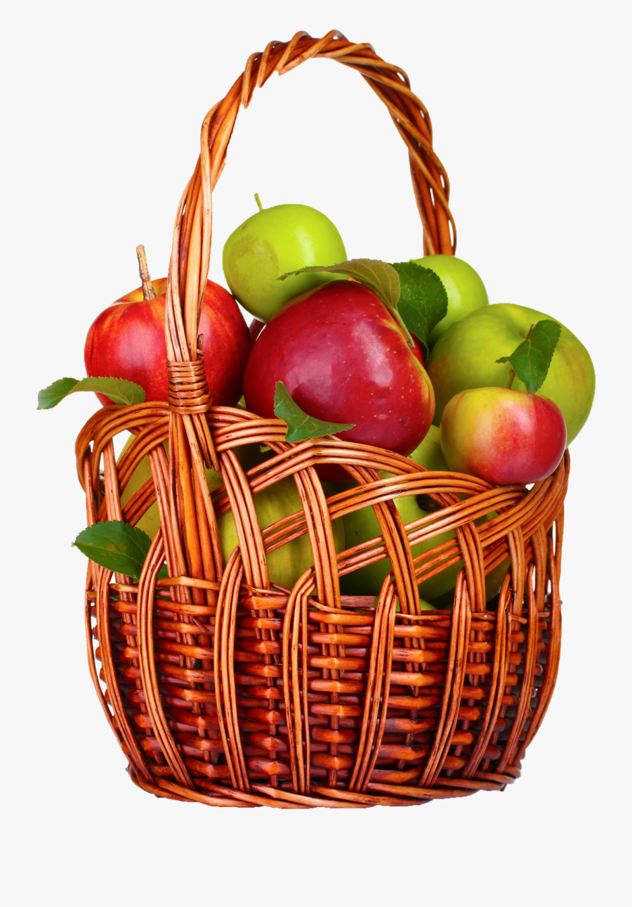 Basket Of Apple Png Clipart - Mishloach Manot, Transparent Clipart