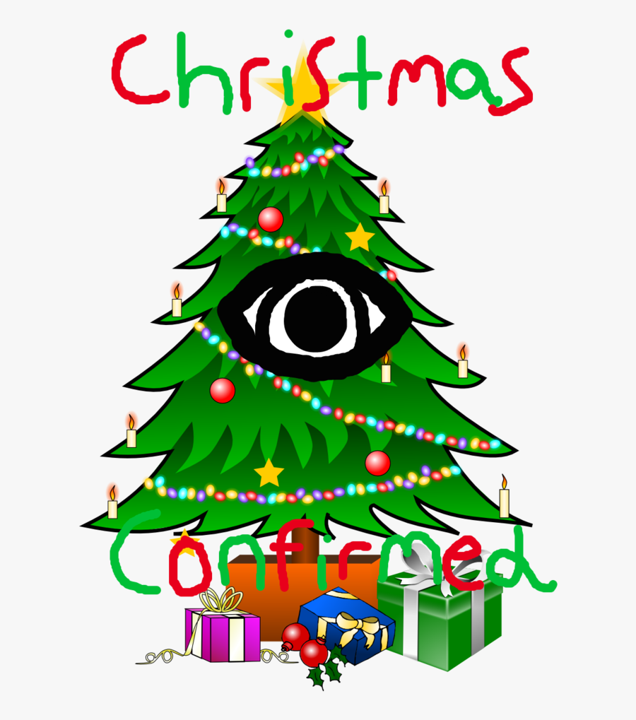 Christmas Illuminati - Christmas Tree Free Clipart, Transparent Clipart