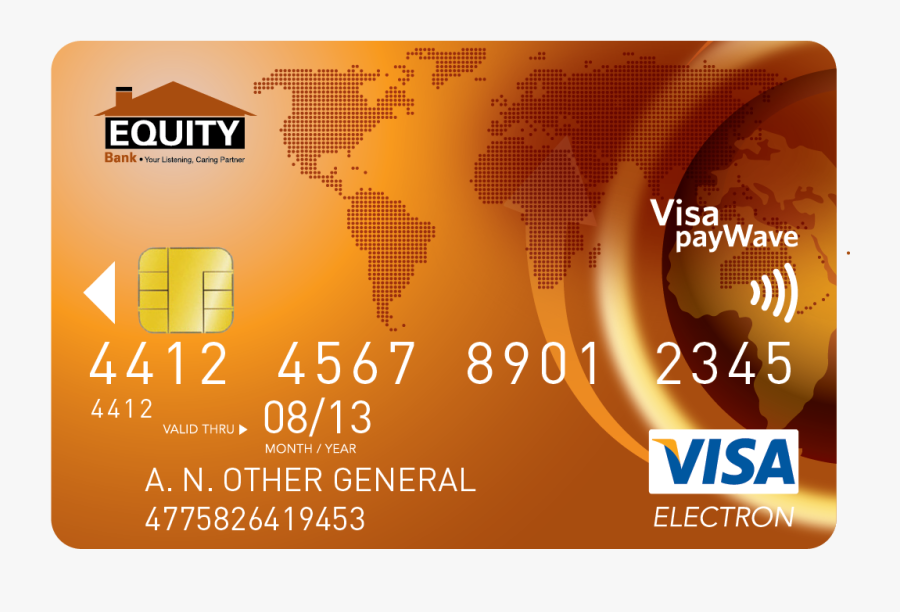 Atm Card Png Transparent Images - Equity Bank Kenya Limited, Transparent Clipart