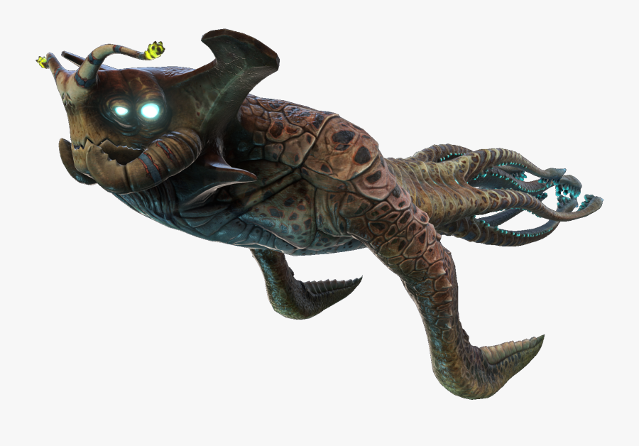 Transparent Sea Creature Clipart - Emperor Subnautica Leviathan, Transparent Clipart
