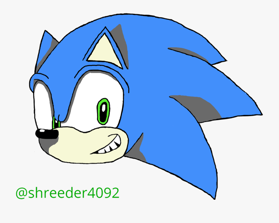Sonic The Hedgehog - Cartoon, Transparent Clipart