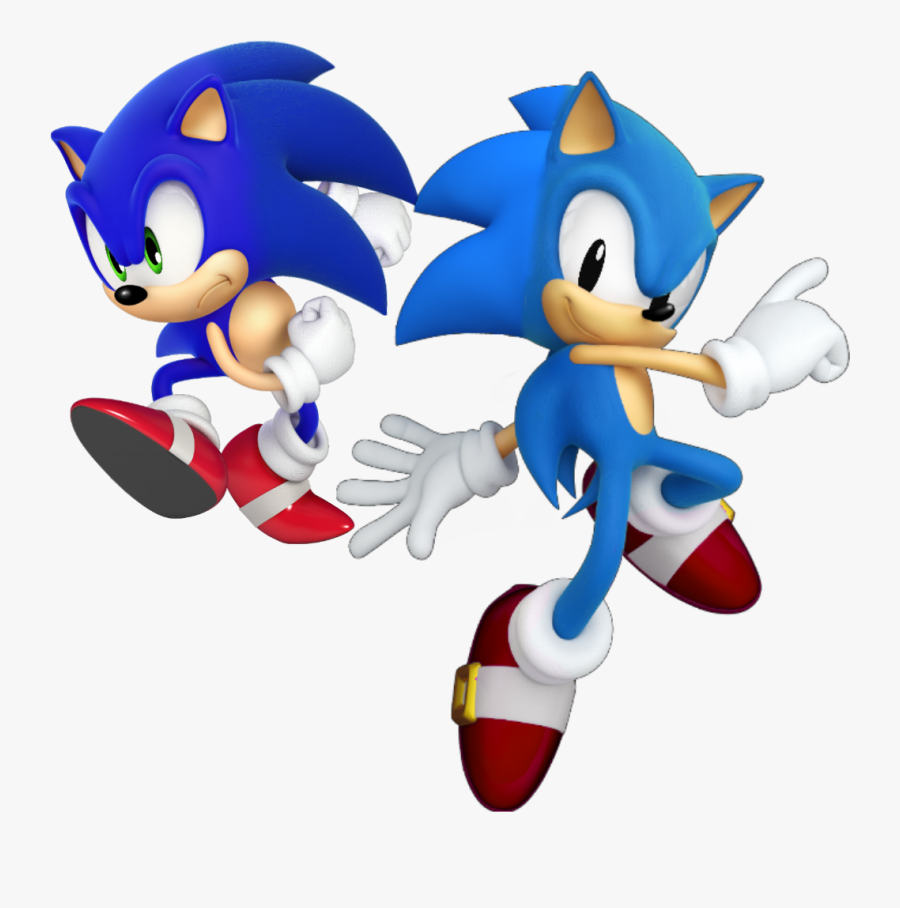 Classic Sonic Png - Modern Sonic The Hedgehog, Transparent Clipart