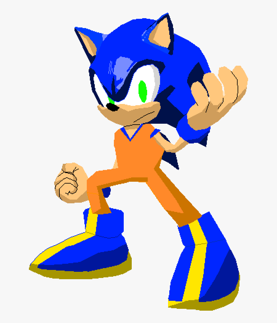 Modern Sonic Transparent Render , Free Transparent Clipart - ClipartKey