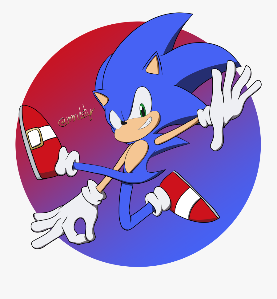 Sonic The Hedgehog Ultimate - Cartoon, Transparent Clipart