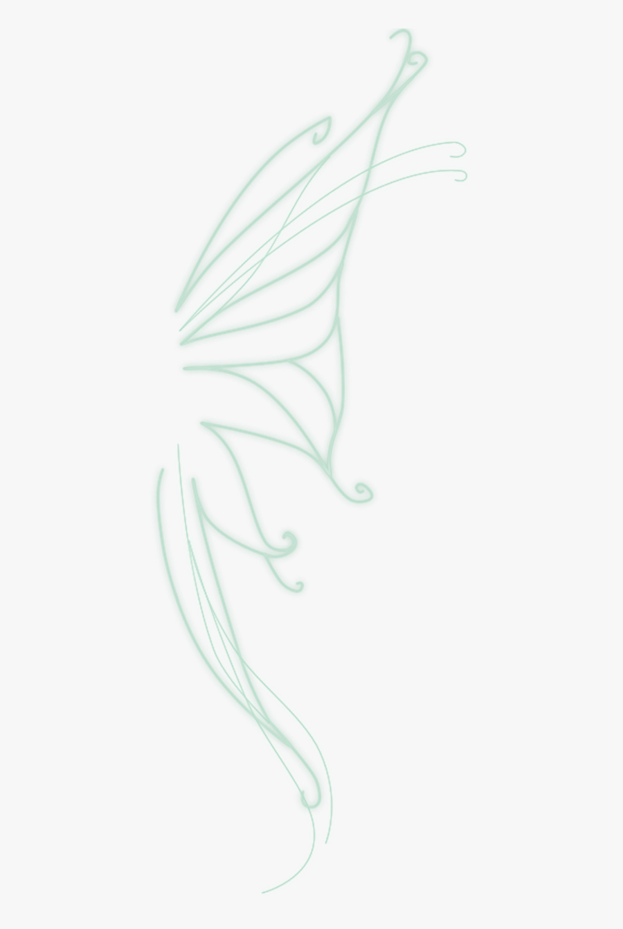 Atalin Fairy Wings By Kanako D Ru A - Sketch, Transparent Clipart