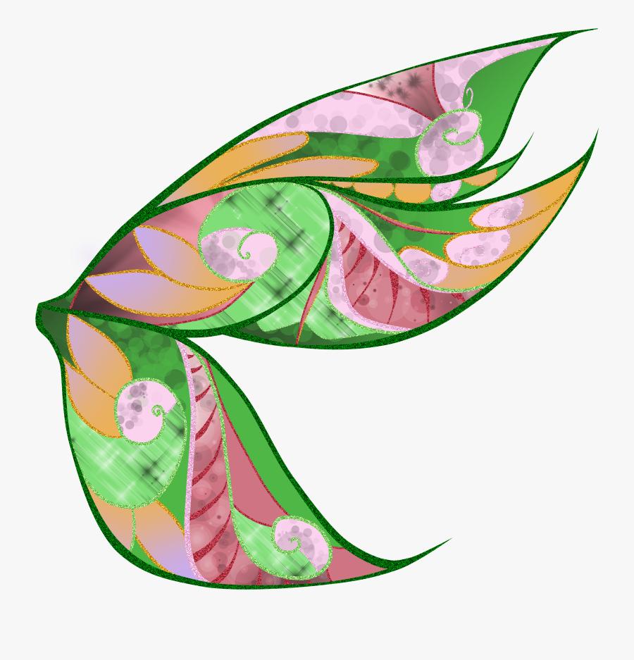 Fairy Wings Side View Png , Png Download - Side View Fairy Wings Png, Transparent Clipart