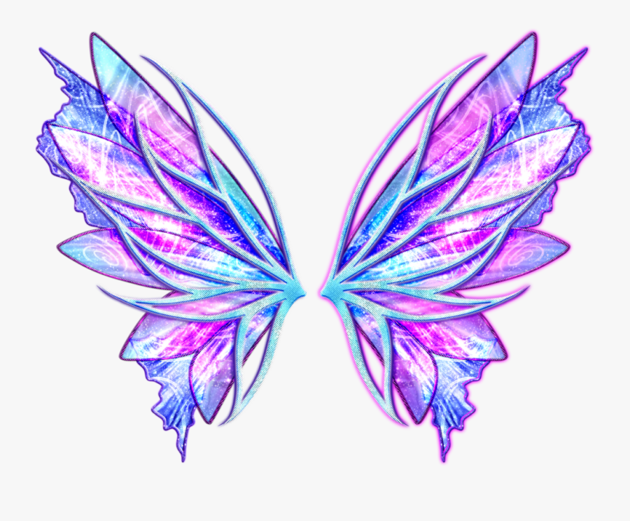 Transparent Angel Wings Png - Winx Club Onyrix Wings, Transparent Clipart